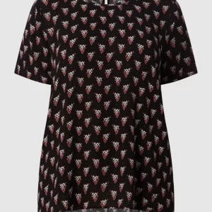 Bestpreis 🎁 ONLY CARMAKOMA PLUS SIZE Blusenshirt Aus Viskose Modell ‘Bohee’ – Schwarz 🔥 9